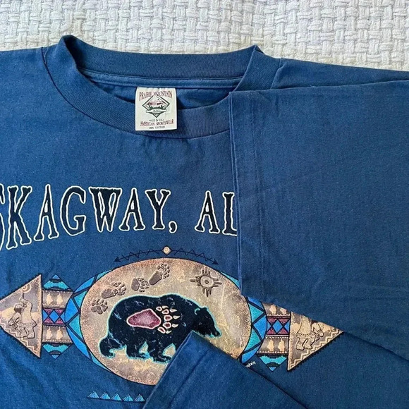 VINTAGE Alaska Single Stitch T-Shirt - Picture 2 of 4